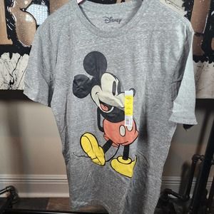 Men's Disney Sz L Mickey Mouse Relaxed Fit T-Shirt NWT